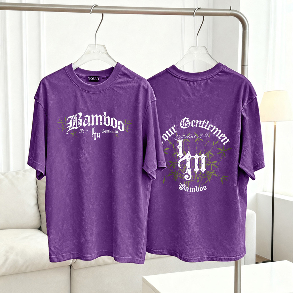 เสื้อยืด Oversize ลาย Four Bentlemen