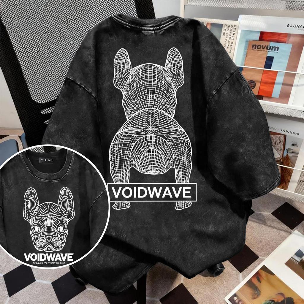 เสื้อยืด Oversize ลาย Voidwave