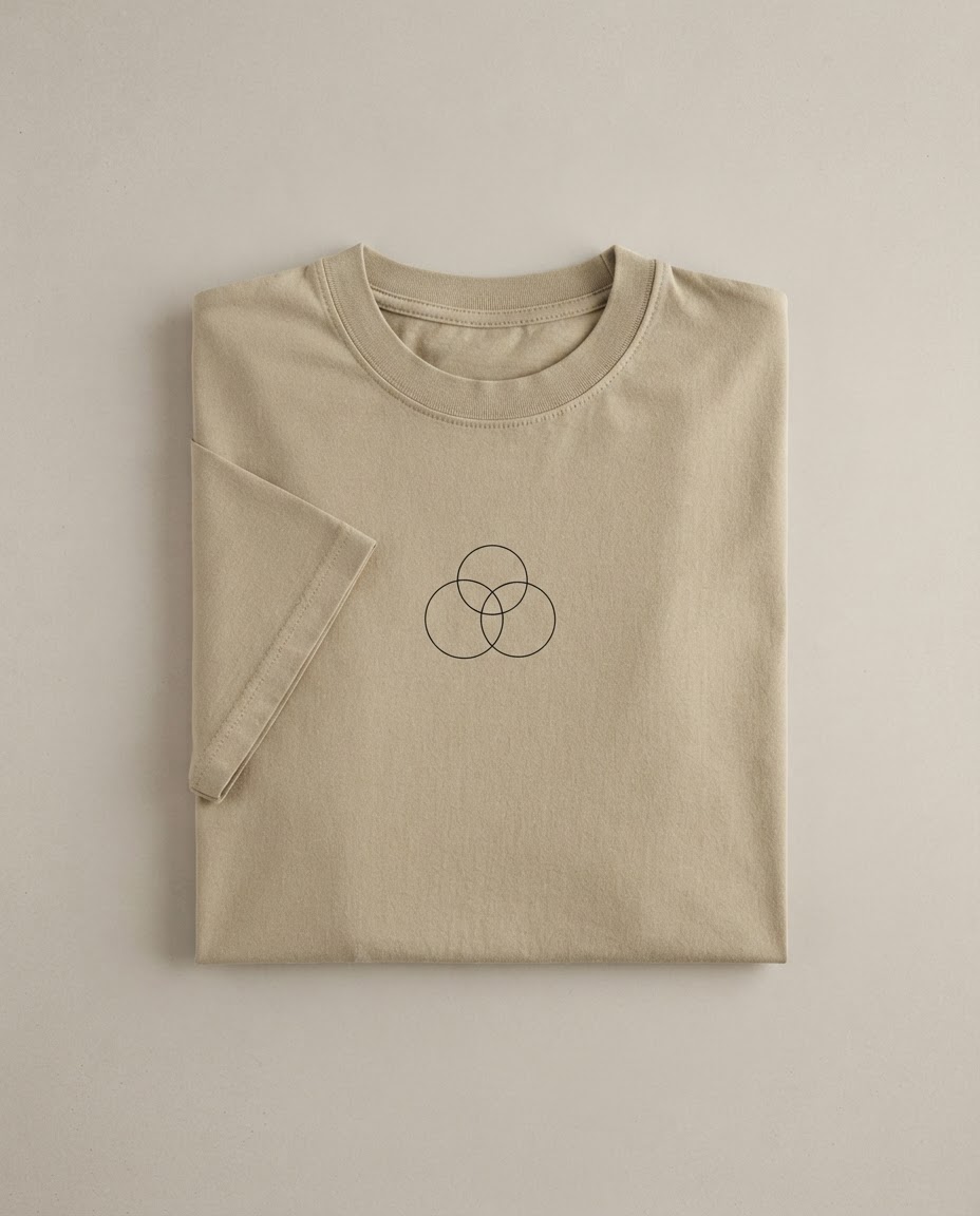 เสื้อยืด Oversize ลาย Orbit Circle