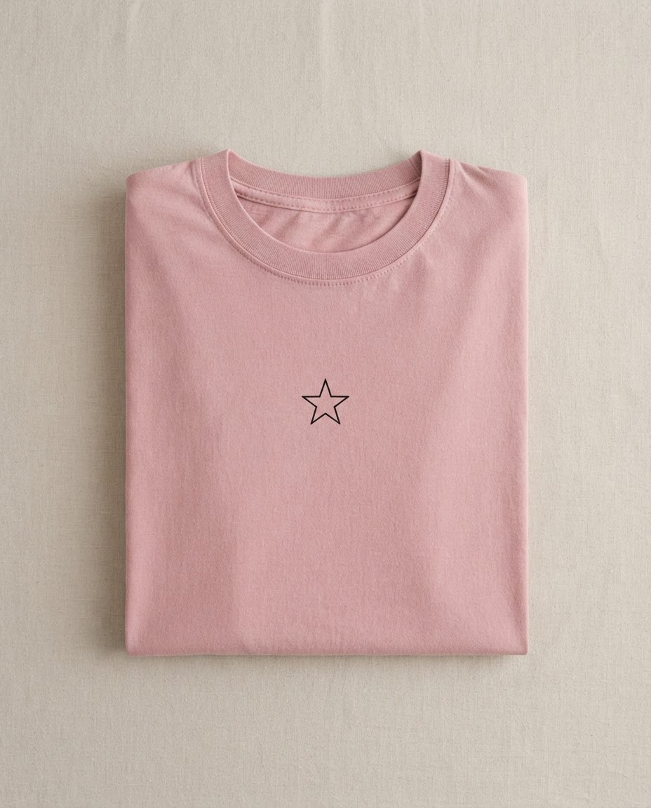 เสื้อยืด Oversize ลาย Little Star